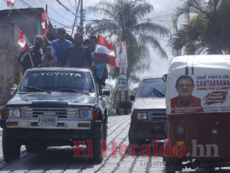 Así fue la caravana en honor a Francisco 'Paquito' Gaitán, alcalde de Cantarranas
