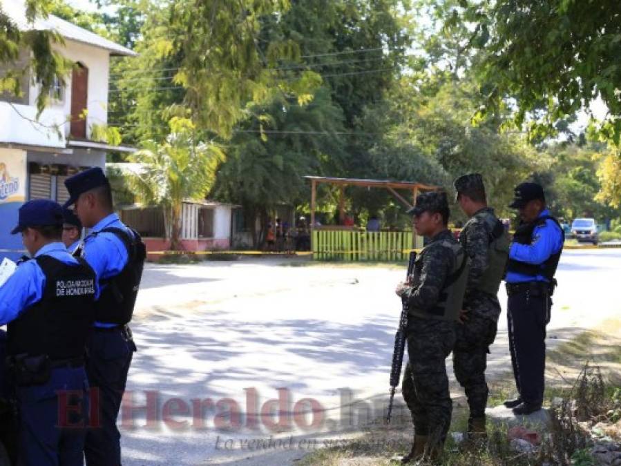 FOTOS: La violenta escena donde acribillaron a supuesto jefe de 'Los Olanchanos'