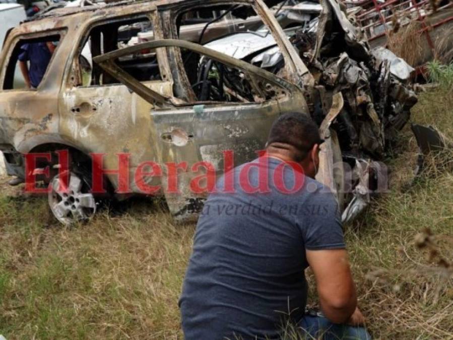 Dolor y desconcierto tras la muerte de menor carbonizado en accidente en San Pedro Sula