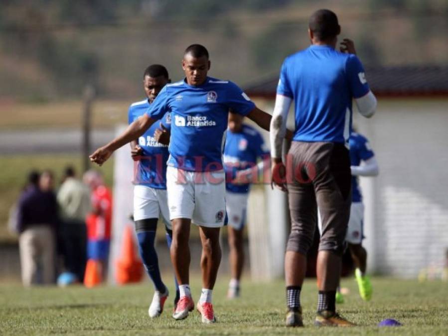 Así estuvo el entrenamiento del Olimpia este martes