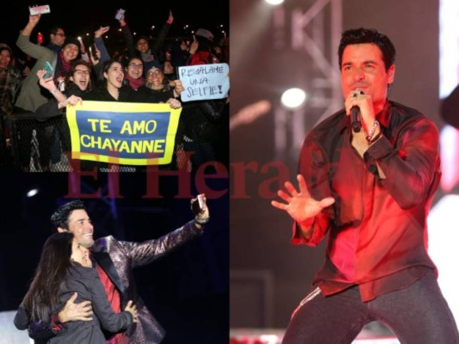 FOTOS: Así se vivió el concierto de Chayanne en Honduras