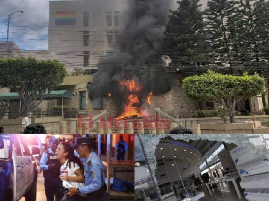 Tres masacres, saqueos y la quema de la entrada de la Embajada de EEUU, entre los sucesos principales de la semana