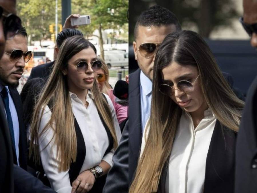 FOTOS: El nuevo look de Emma Coronel en la sentencia de su esposo, El Chapo Guzmán