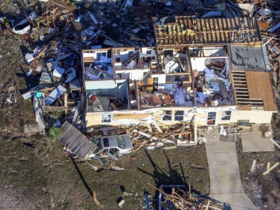 Los daños 'apocalípticos' que dejó Michael en Panhandle, Florida