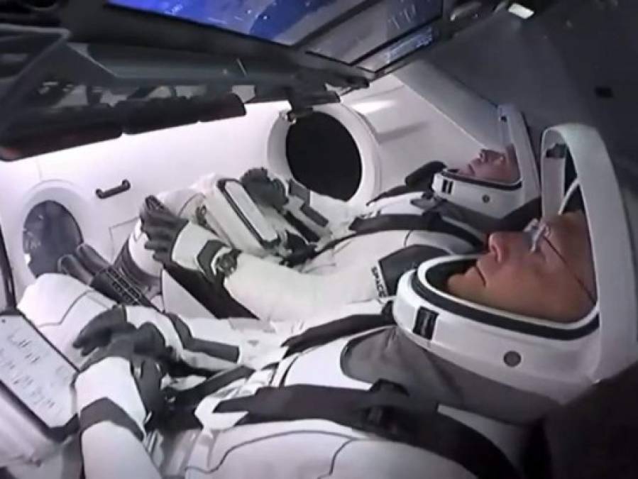 Así fue la despedida de los astronautas antes de abordar el SpaceX