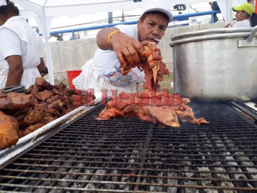 Los exquisitos platillos que se disfrutan en el 440 aniversario de la capital de Honduras