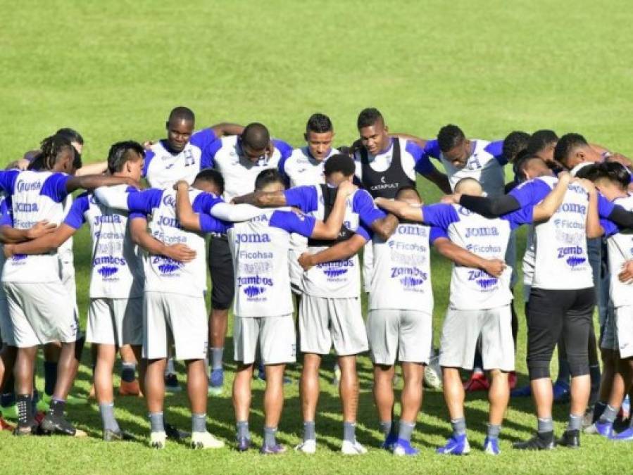 Selección de Honduras afinó detalles en último entrenamiento previo a partir a EEUU para enfrentar a Ecuador  