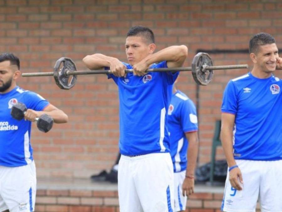 FOTOS: Olimpia entrena pensando en vencer a Saprissa por la ida de las semifinales de Liga Concacaf