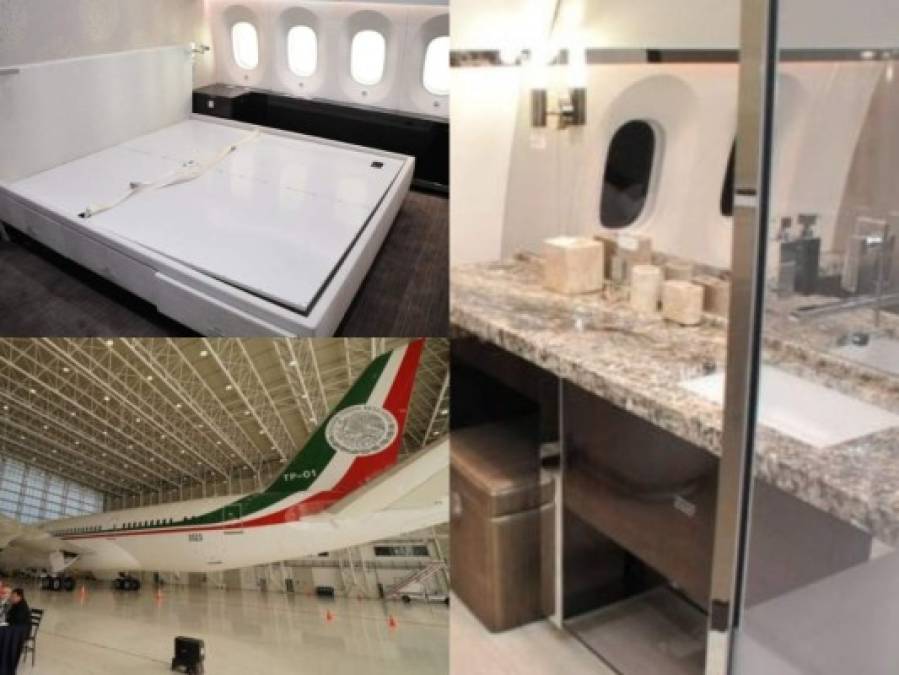 FOTOS: Así es el interior del lujoso avión presidencial de México