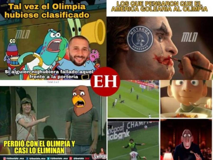 Los divertidos memes que dejó el triunfo del Olimpia sobre el América en el Azteca