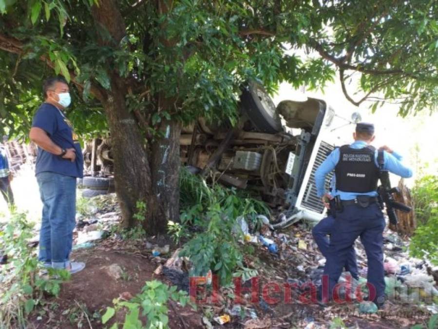 Las imágenes del aparatoso accidente que dejó dos muertos en carretera a oriente