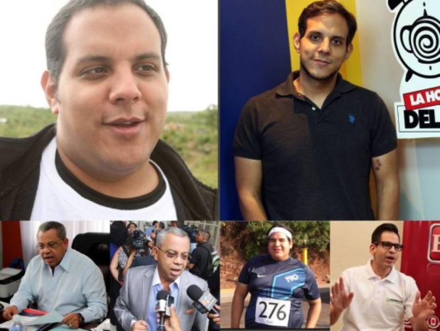 Fotos: Hondureños que han experimentado una drástica pérdida de peso; lucen irreconocibles