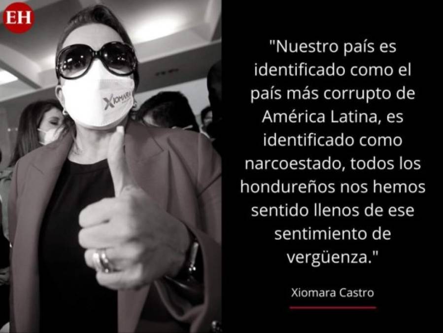 En frases: el discurso de Xiomara Castro al conformar alianza con Nasralla