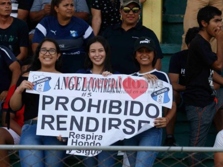 Las bellezas del partido entre Honduras Progreso y Juticalpa