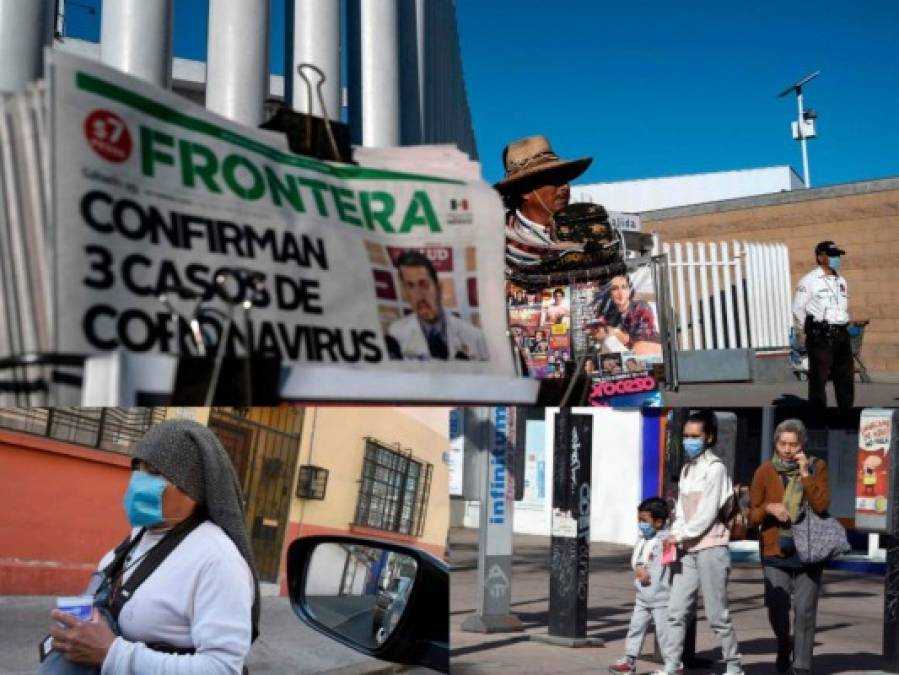 En imágenes: Incertidumbre y temor en México por casos de coronavirus