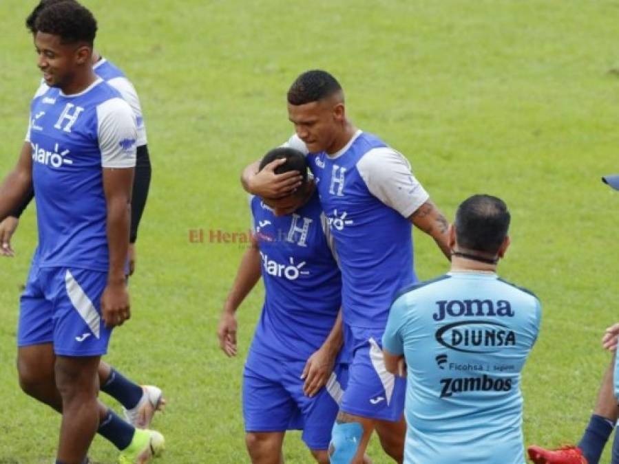 Con Choco Lozano y Rubilio Castillo; Honduras se prepara para recuperar la eliminatoria