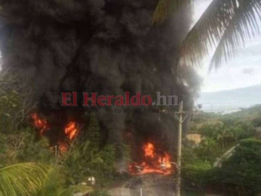 FOTOS: Lo que se sabe del fatal accidente de rastra con combustible en la zona sur