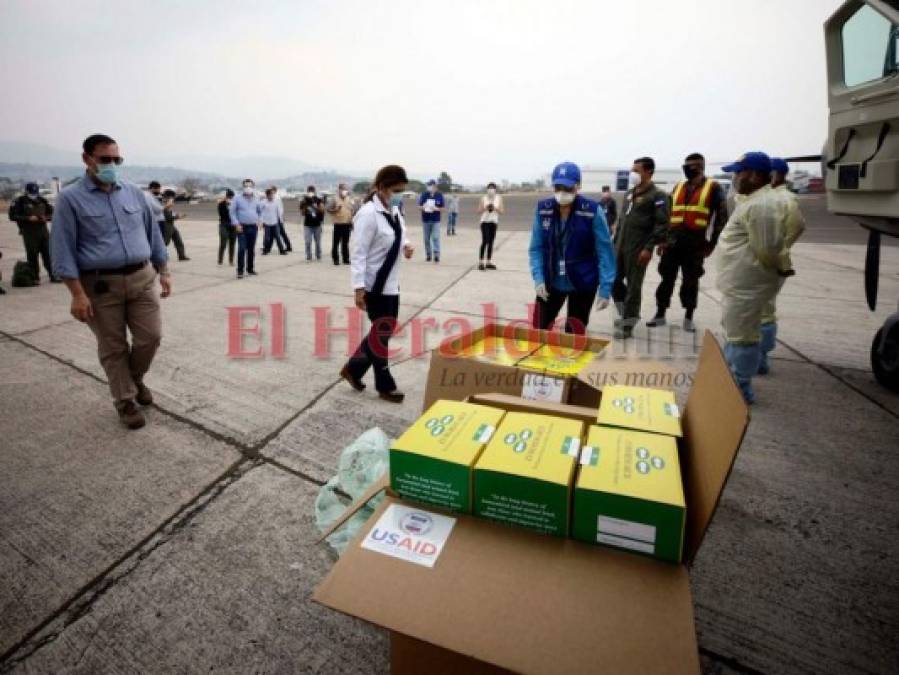 FOTOS: Honduras recibe 8 mil pruebas PCR para detectar coronavirus