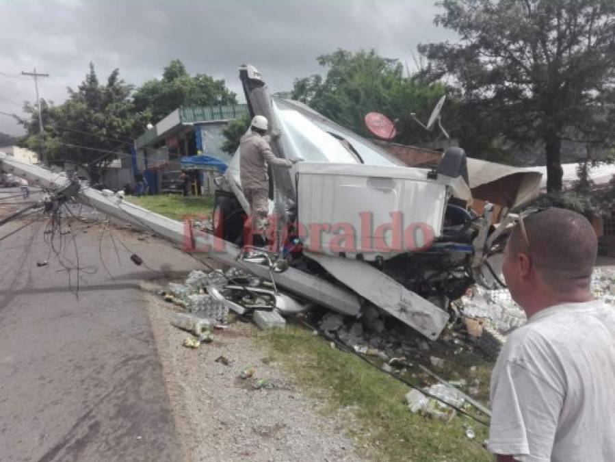 Así fue el aparatoso accidente que segó la vida de un menor en sector El Durazno