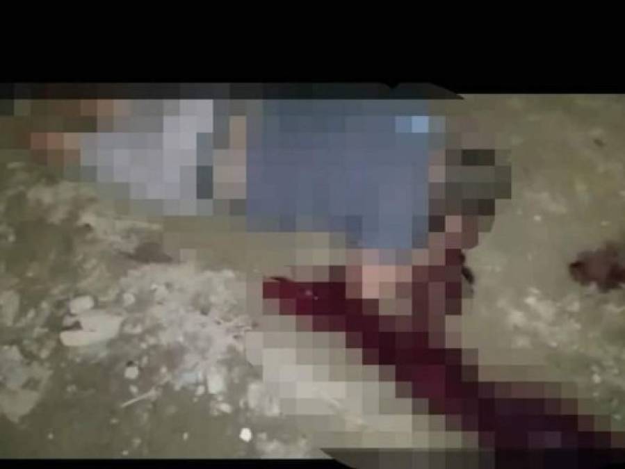 La sangrienta escena de la masacre que dejó 7 muertos en Puerto Cortés
