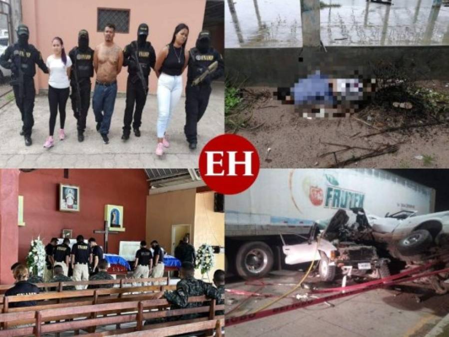 Una masacre, el asesinato de dos agentes y el atroz crimen de un niño, son parte de los sucesos de la semana en Honduras