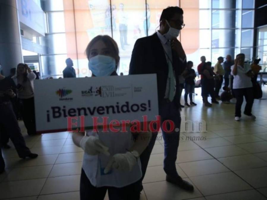 FOTOS: Tensión en Toncontín por caso sospechoso de coronavirus