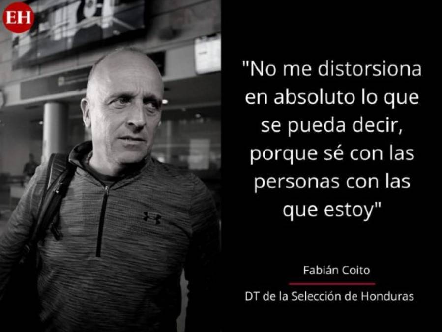 Las frases de Fabián Coito a pesar de la crisis en la 'H'