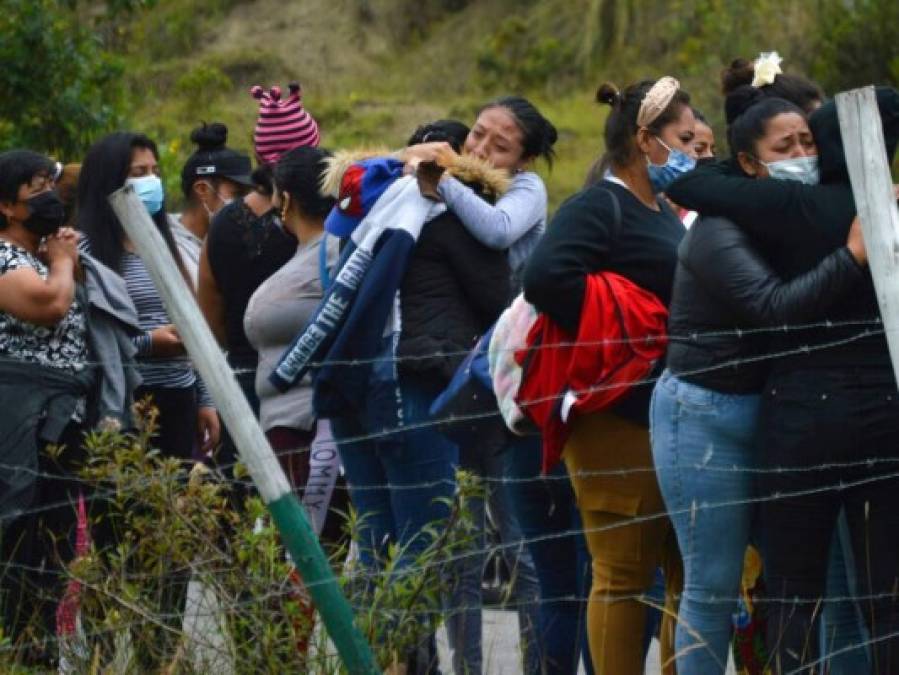 79 muertos, desconsuelo y luto dejan amotinamientos en Ecuador