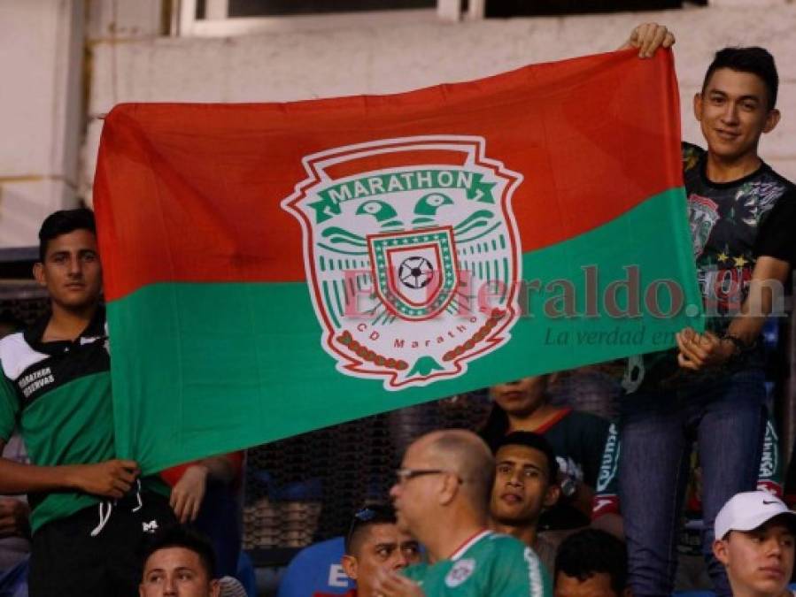 El ambiente en el Olímpico de San Pedro Sula previo al duelo Marathón vs Santos Laguna de México (FOTOS)