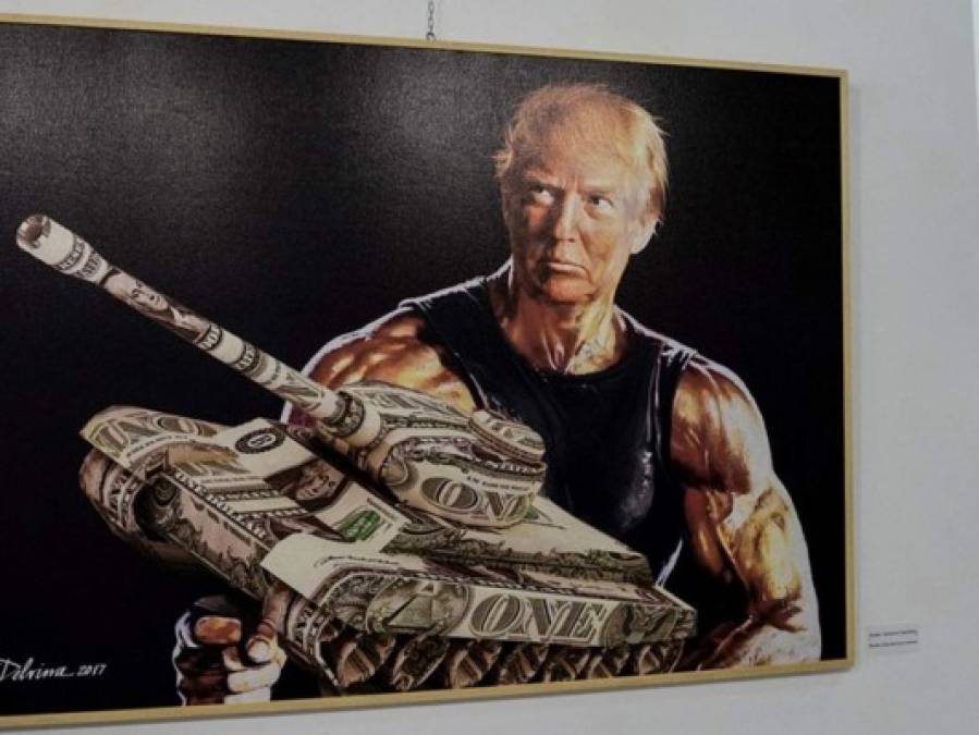 'The Donald' o cuando Trump es la musa de un pintor albanés