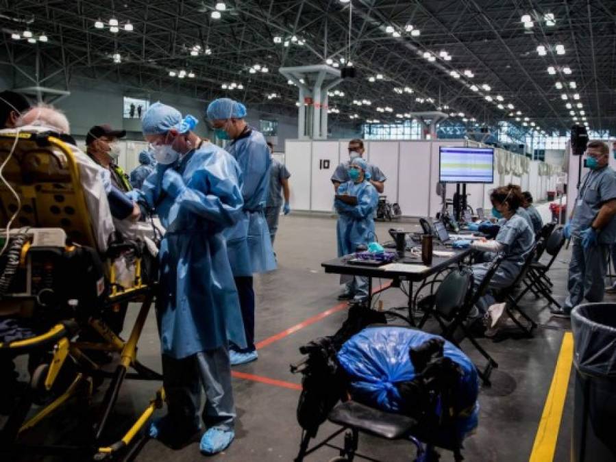 FOTOS: Desesperada lucha de Nueva York para frenar muertos por Covid-19