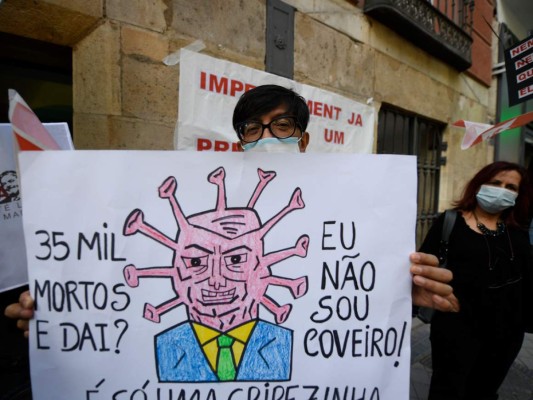 FOTOS: Brasil ya es el segundo país con más muertos por coronavirus