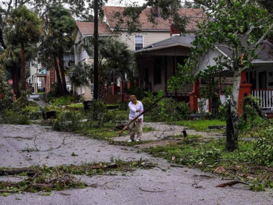 Imágenes impactantes de los destrozos de Sally en Alabama y Florida
