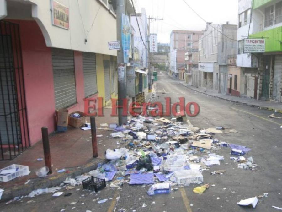 FOTOS: Así amaneció la capital de Honduras en Año Nuevo