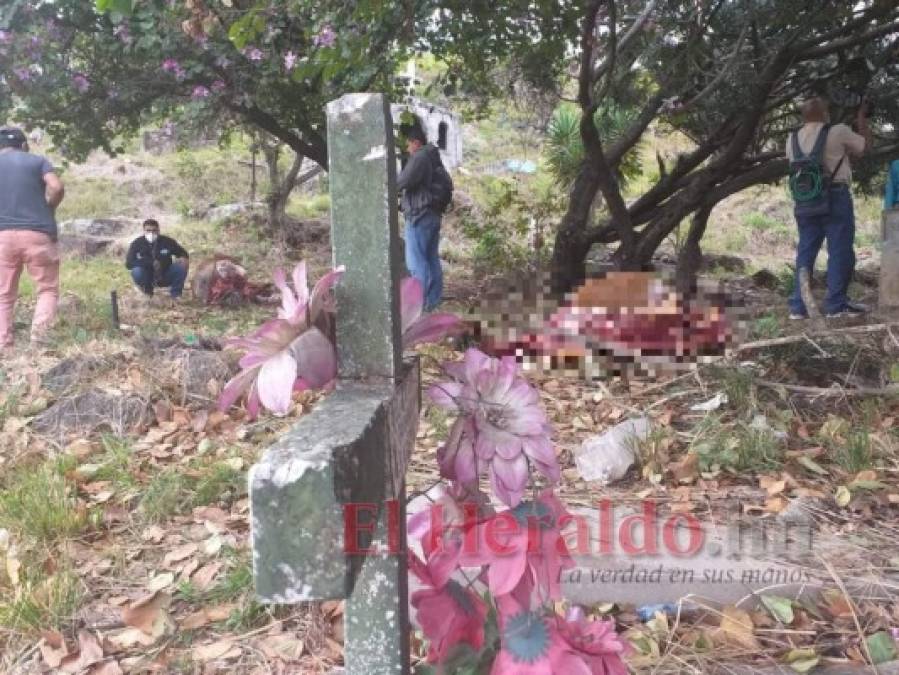 ¡Dantesco! Imágenes del destazadero clandestino hallado en cementerio de la capital