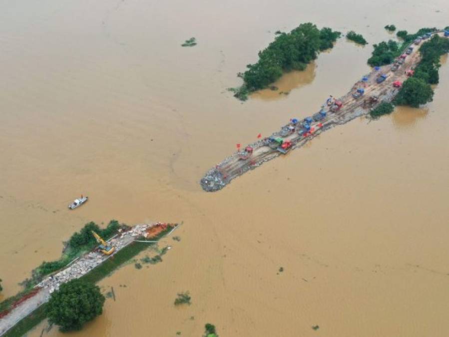 Inundaciones en China alcanzan niveles históricos y amenazan arrasar Wuhan