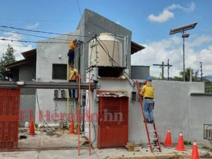 En imágenes: Tras hurto, cortan la energía eléctrica en exclusivas colonias de la capital