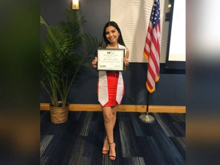 Hondureña Allison Martínez, primer lugar entre 400 biomédicos en Estados Unidos