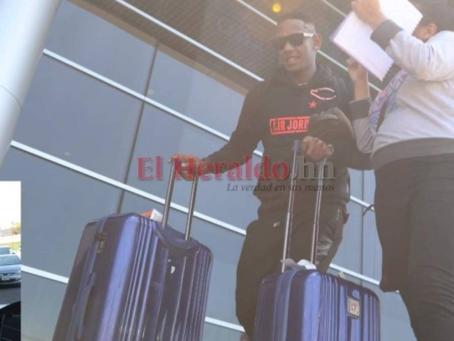 FOTOS: Así llegaron los primeros legionarios convocados por Fabián Coito para la Selección de Honduras