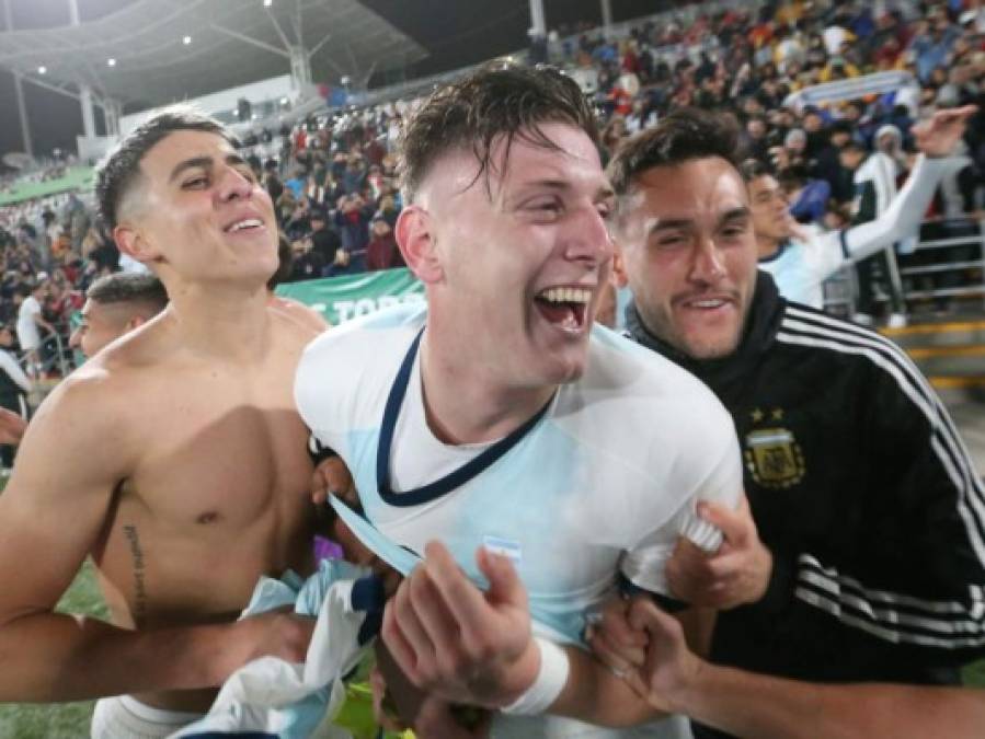 FOTOS: La eufórica celebración de Argentina al ganar medalla dorada