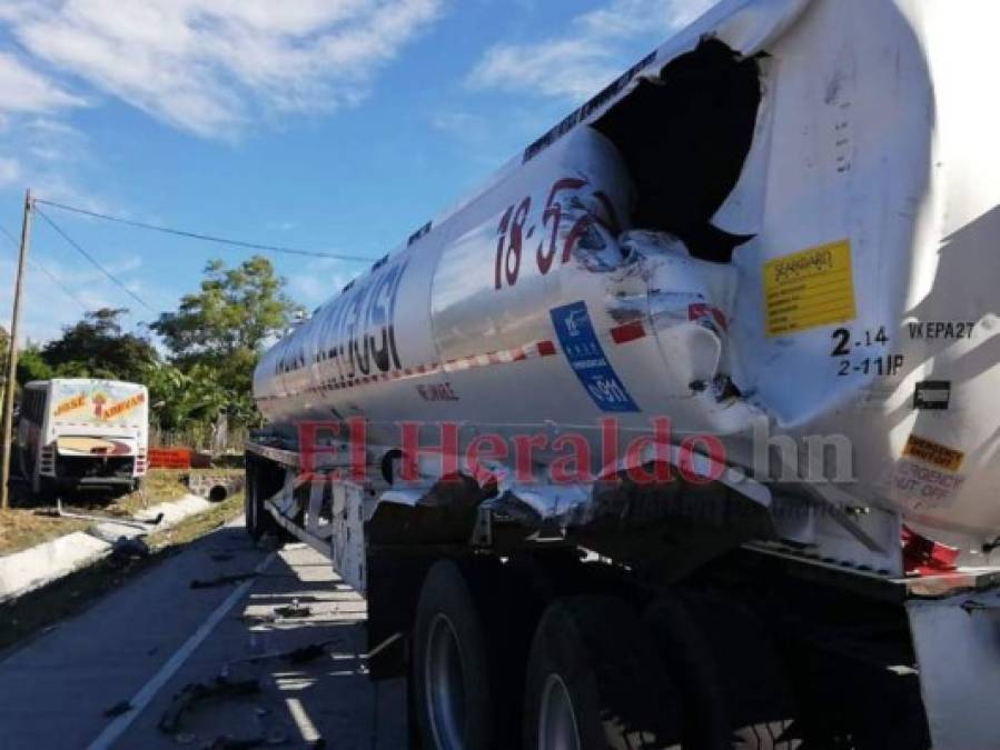 FOTOS: Los últimos cinco accidentes que han bañado de sangre la carretera al sur de Honduras