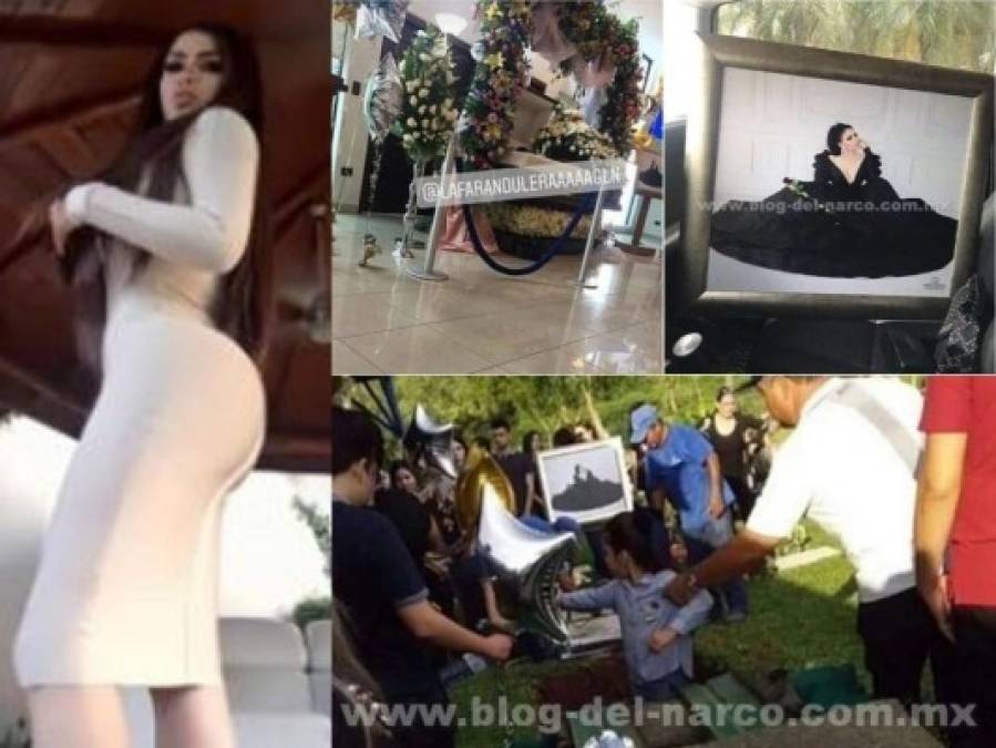 FOTOS: El lujoso funeral de la Emperatriz de los Ántrax, ligada al Cártel de Sinaloa