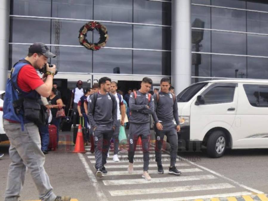 FOTOS: Saprissa llega a Honduras para amargarle la fiesta a Motagua en la final