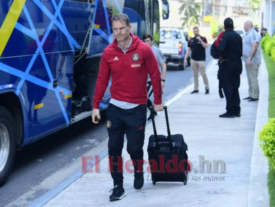 Fotos: Así fue la llegada del Atlanta United a San Pedro Sula