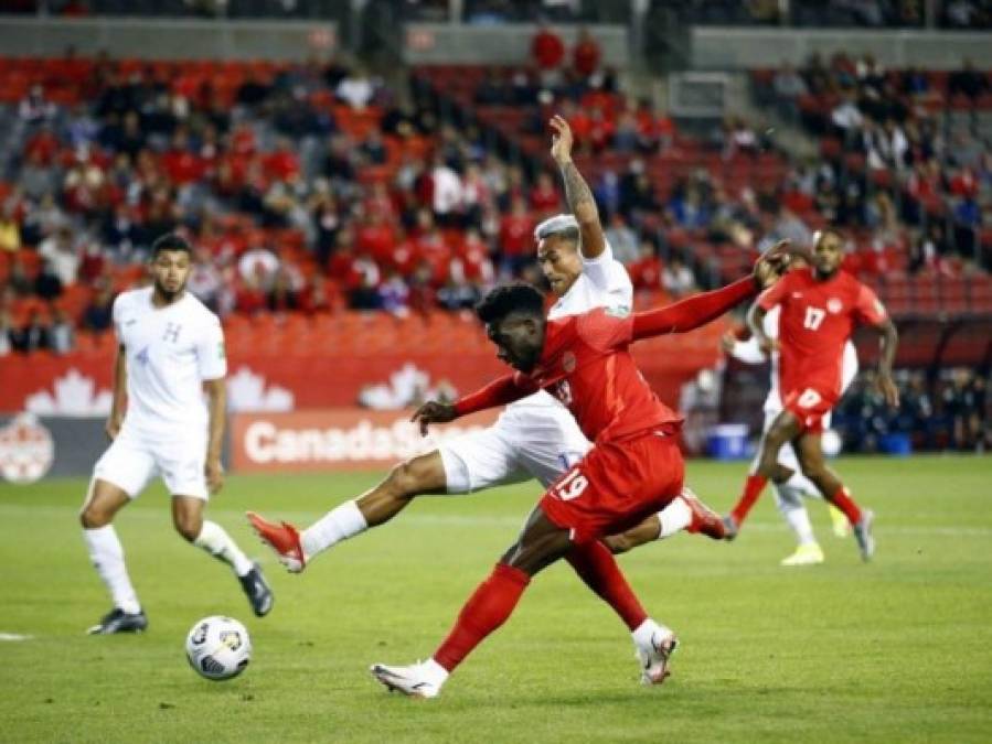 Lo que no se vio en el empate de Honduras frente a Canadá en Toronto (Fotos)