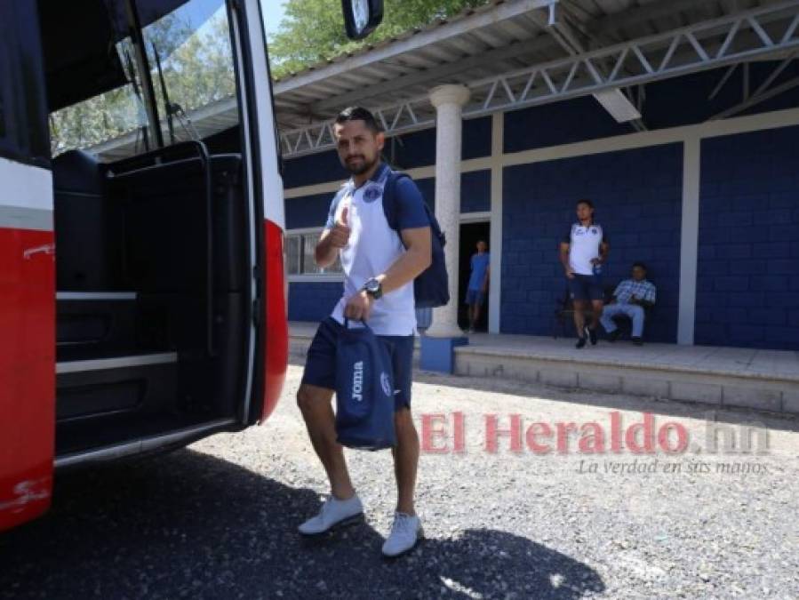 FOTOS: Así fue la salida del Motagua a Cortés para jugar un amistoso contra Platense