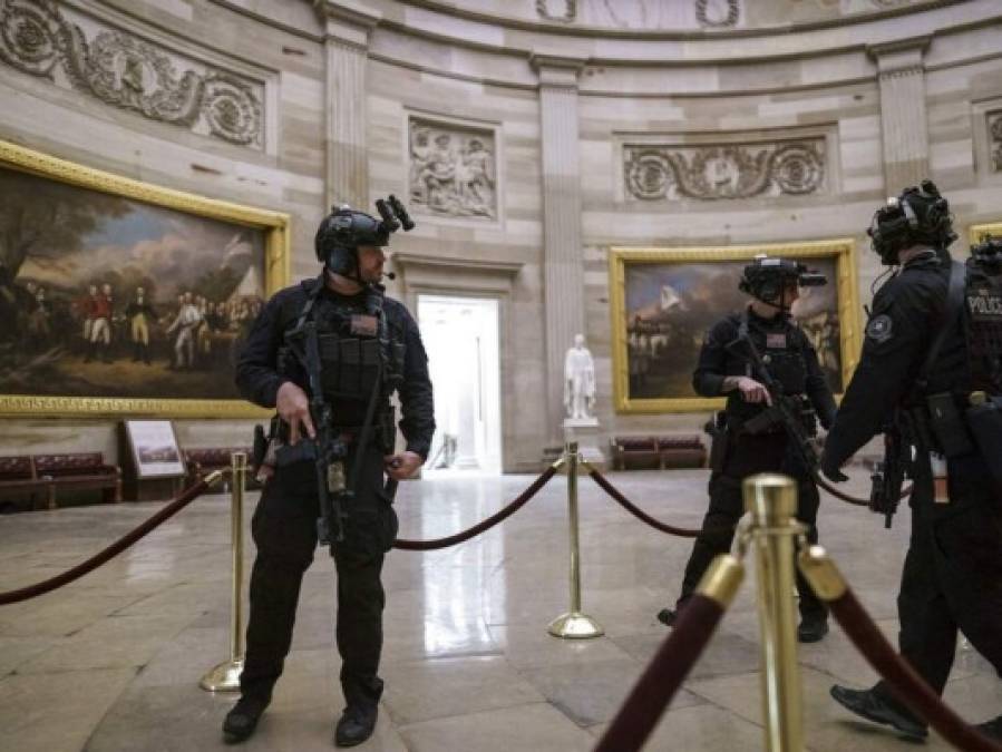 FOTOS: Los destrozos que dejó la invasión de partidarios de Trump al Capitolio