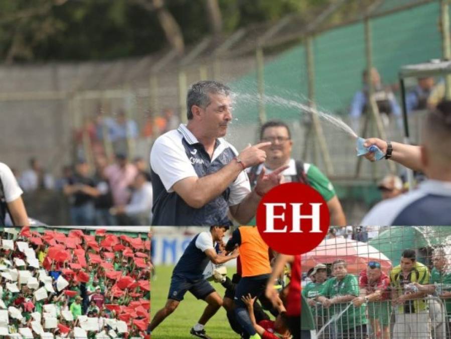 Lo que no se vio en TV: Un baño a Diego Vazquez y la furia de la barra del Marathón