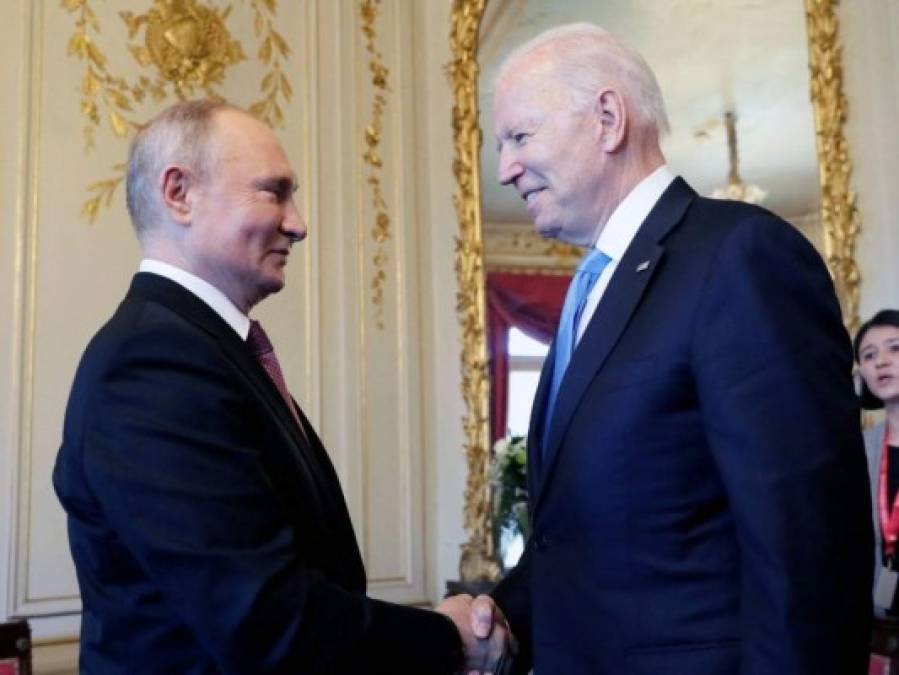 La cumbre entre Joe Biden y Vladimir Putin en Ginebra en imágenes