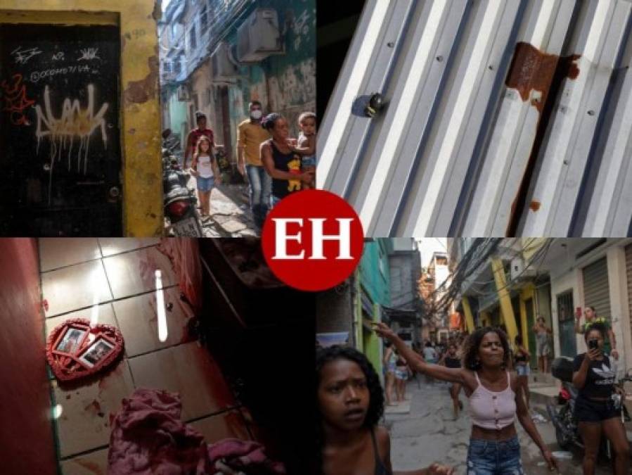 Policía irrumpe en favela de Río; hay al menos 25 muertos (Fotos)